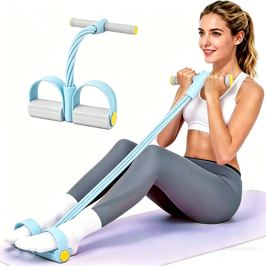 HLGOOD™  Pedal resistance band with handle