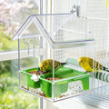 HLGOOD™  Pull-Out External Parrot Feeder