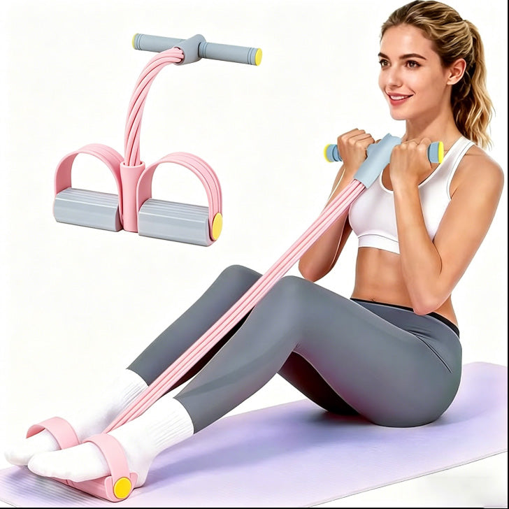 HLGOOD™  Pedal resistance band with handle