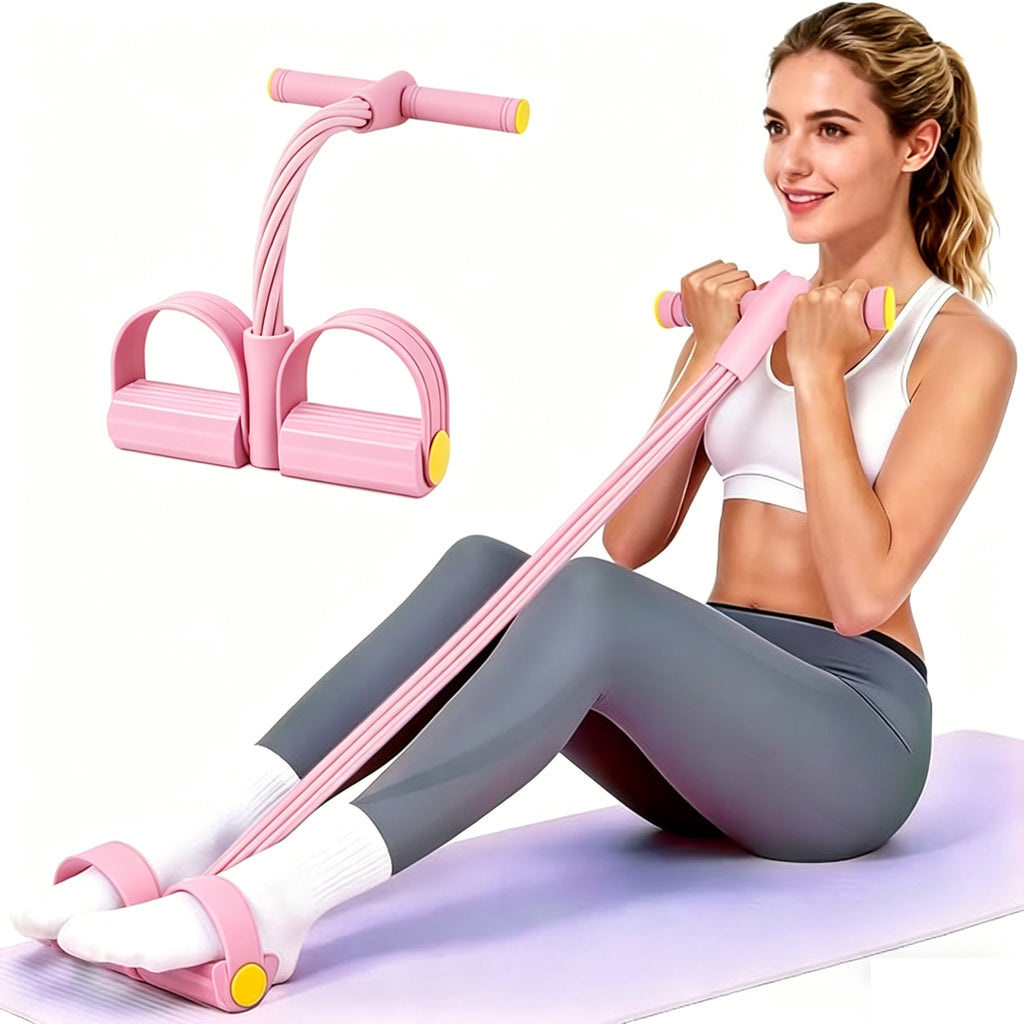 HLGOOD™  Pedal resistance band with handle