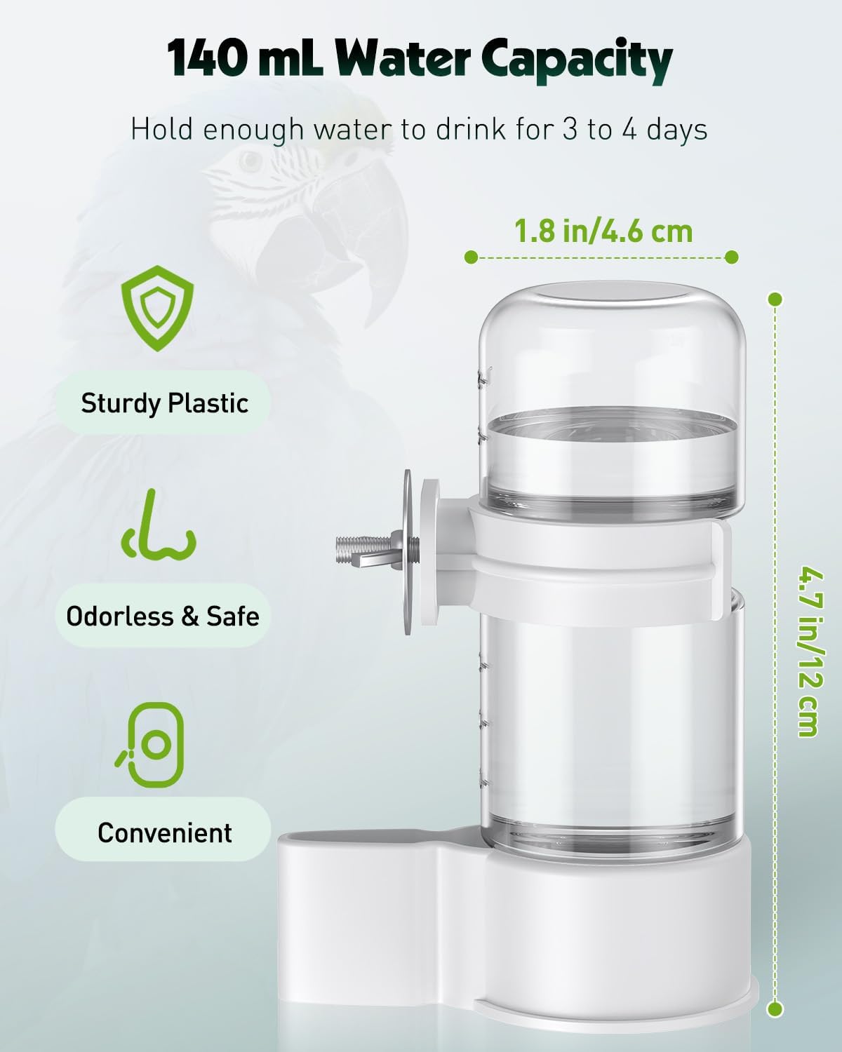 HLGOOD™   Bird Water Dispenser