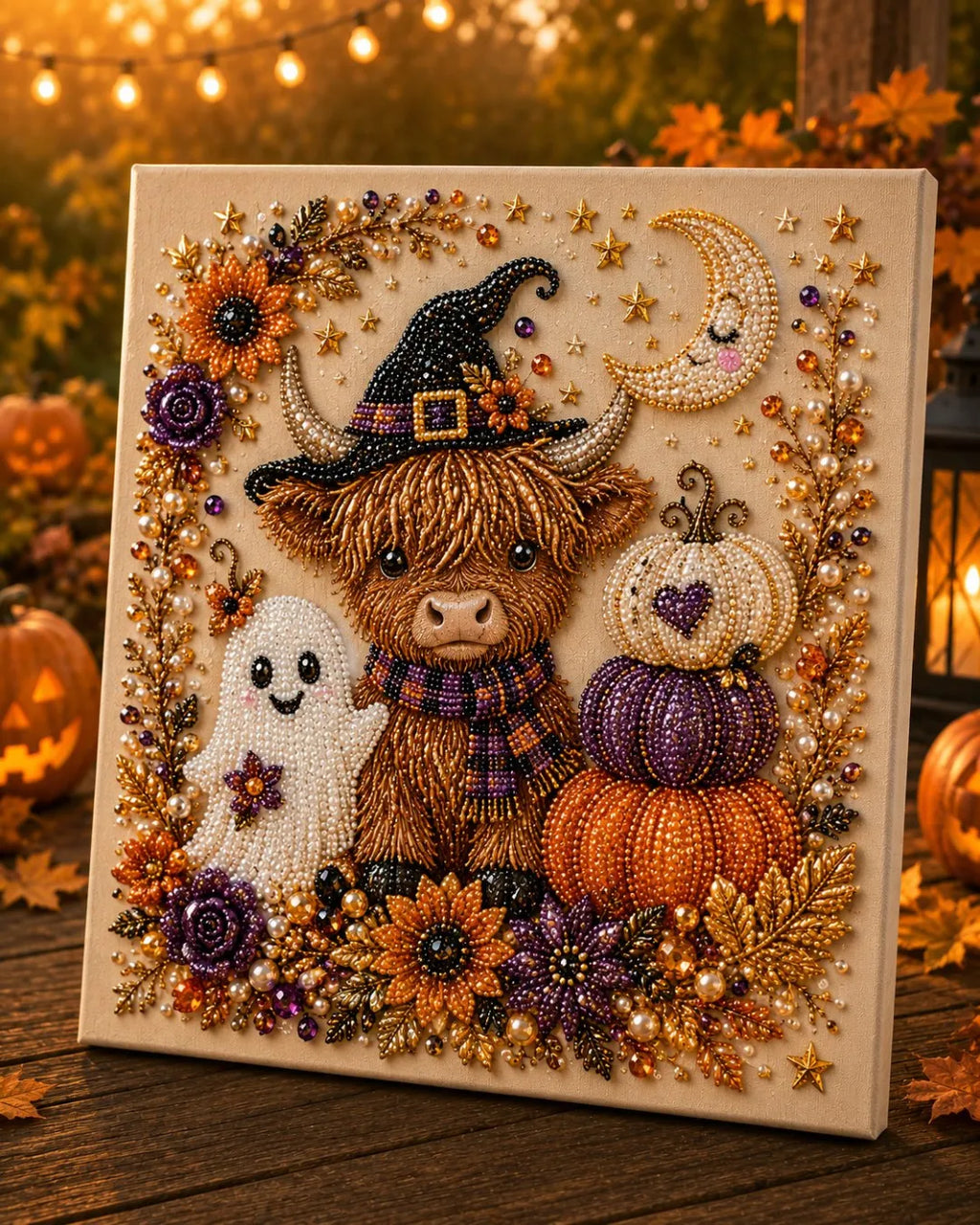 Halloween Pearl Diamond Painting Art Kit