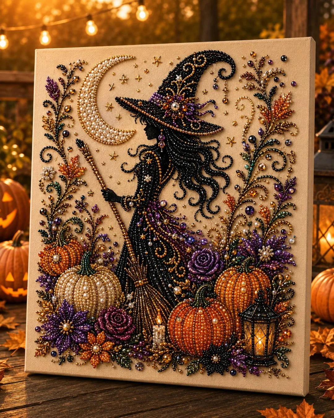 Halloween Pearl Diamond Painting Art Kit