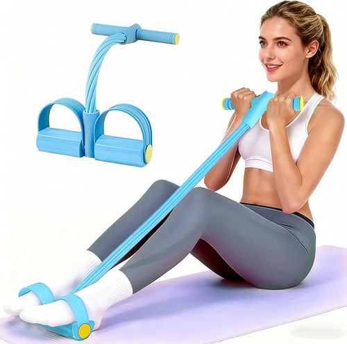 HLGOOD™  Pedal resistance band with handle